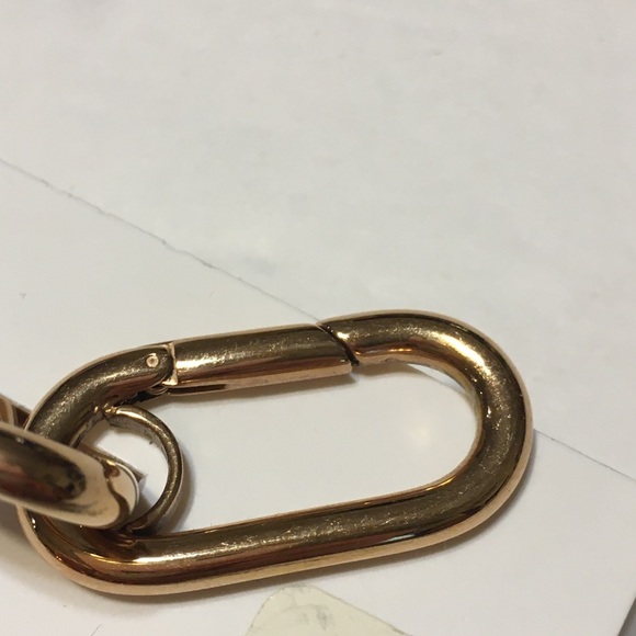 MICHAEL KORS Women Pink Pearl Link Gold Necklace - Picture 3 of 8